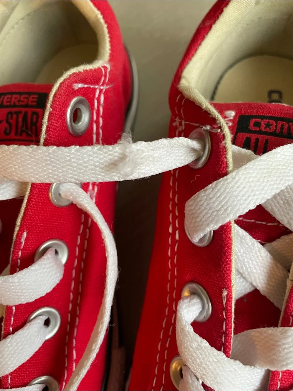 Converse Kids Chuck Taylor All Star Low Top Sneakers - Red